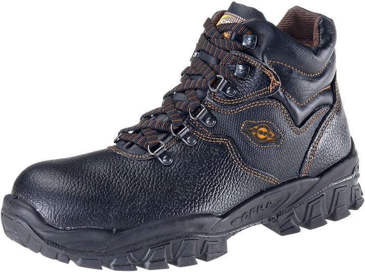 Cofra NT020-000.W39 NEW RENO S3 SRC Sicherheitsstiefel, Schwarz/Braun, Grösse 39 39 EU, 39 EU