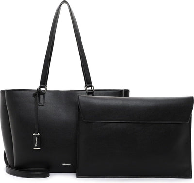 Tamaris Shopper Josephine 31891 Damen Handtaschen Uni black 100 Einheitsgrösse, Einheitsgrösse