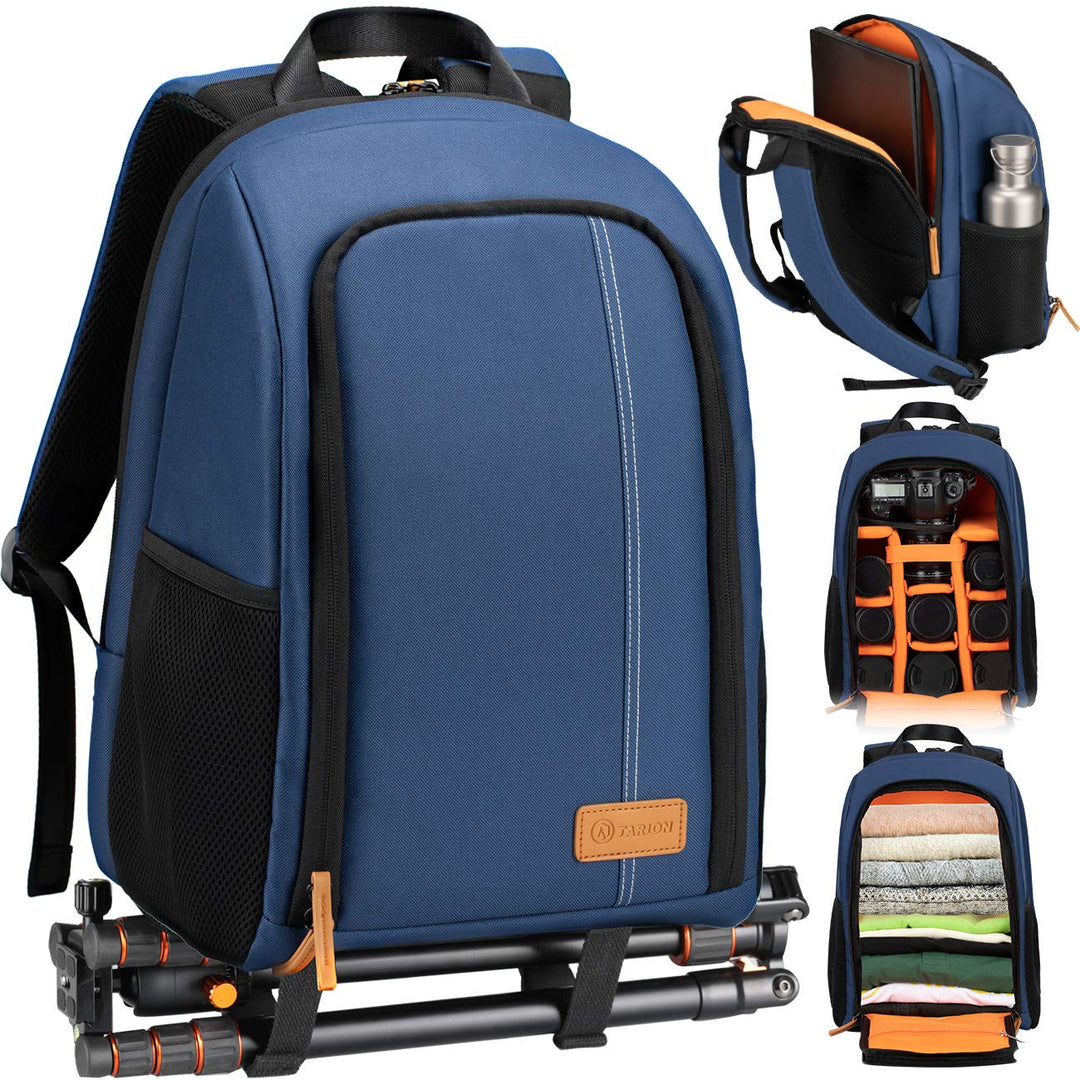 TARION Kamerarucksack Spiegelreflex Fotorucksack Wasserdicht Leicht und Kompakt Klein DSLR Rucksack