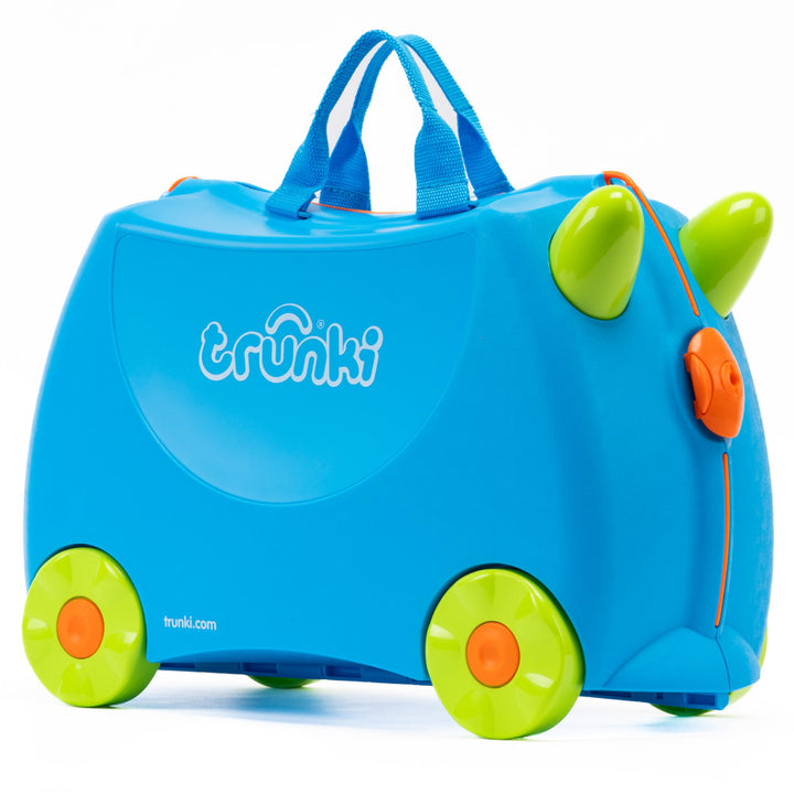 Trunki Handgepäck Und Kinderkoffer zum Draufsitzen | Kinder Risen Geschenk für Mädchen Und Jungen |