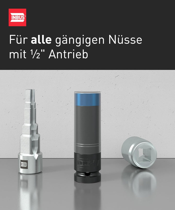 INBUS® 74087 Ratsche 1/2", mit Feinverzahnung (72 Zähne), 1/2"