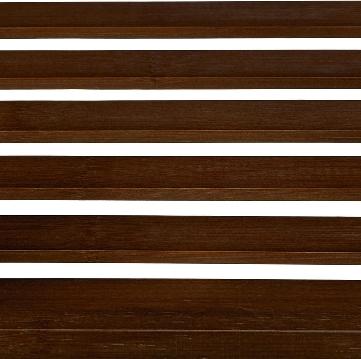 Relaxdays Bambus Badregal, 3 Ablageflächen, Holzregal, Standregal, Bambusregal, Küchenregal, HBT 80x
