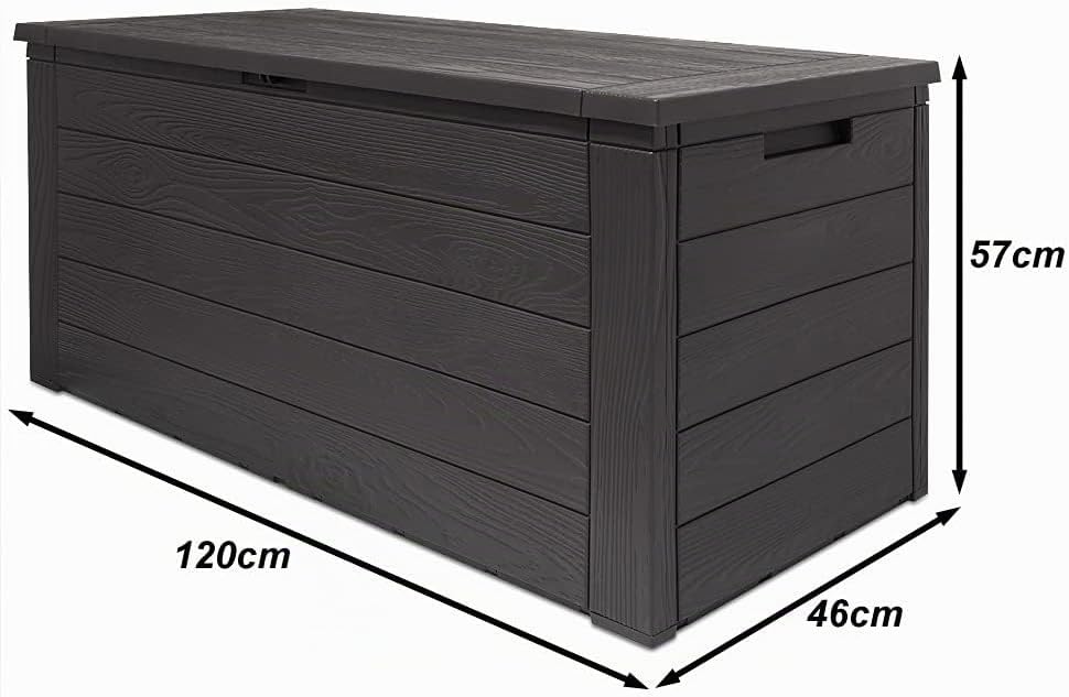 H.G. 2025 Kissenbox Woody, 120 x 46 x 58 cm