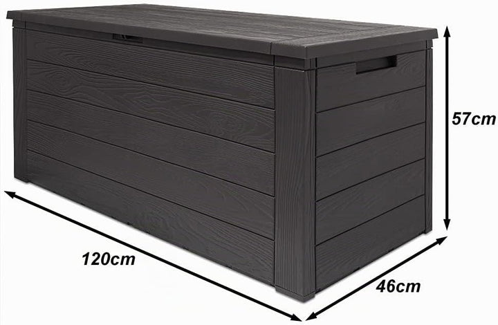 H.G. 2025 Kissenbox Woody, 120 x 46 x 58 cm