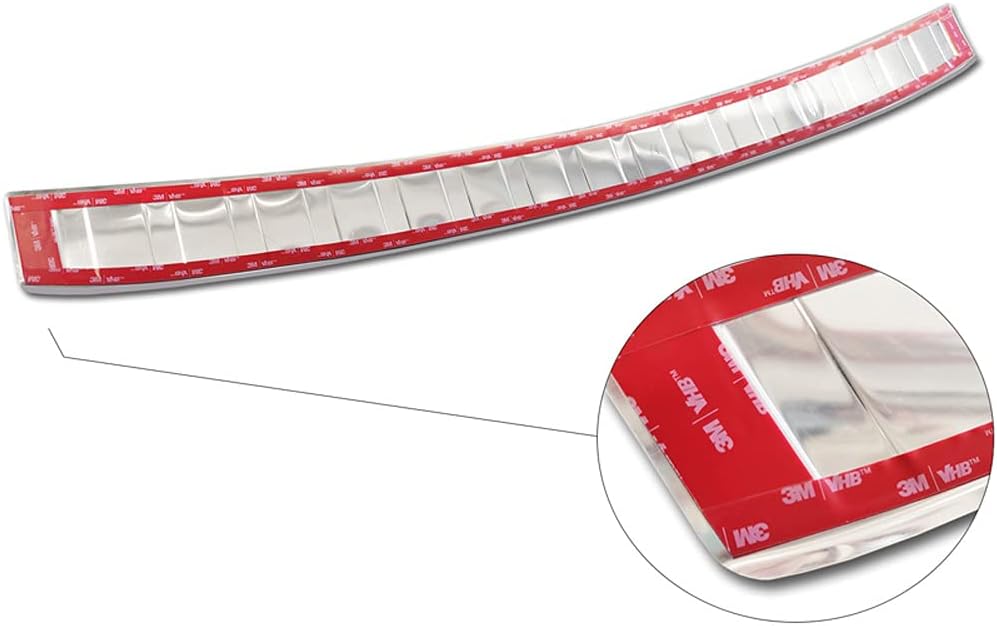 Avisa Edelstahl Heckstossstangenschutz kompatibel mit Citroën C4/e-C4 III 2020- 'Ribs'