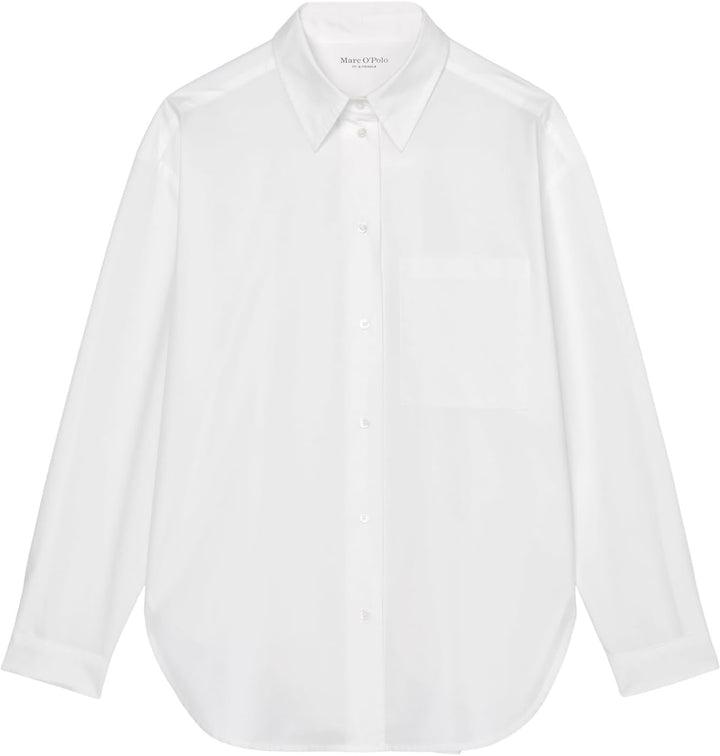 Marc O'Polo Damen Blouse 38 Weiss, 38 Weiss