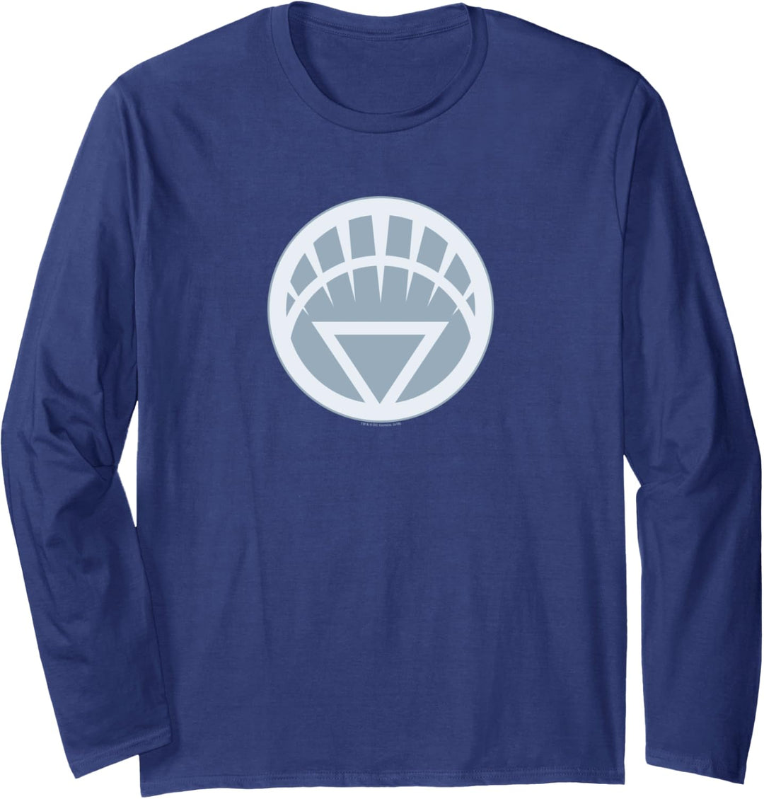 Green Lantern White Symbol Langarmshirt