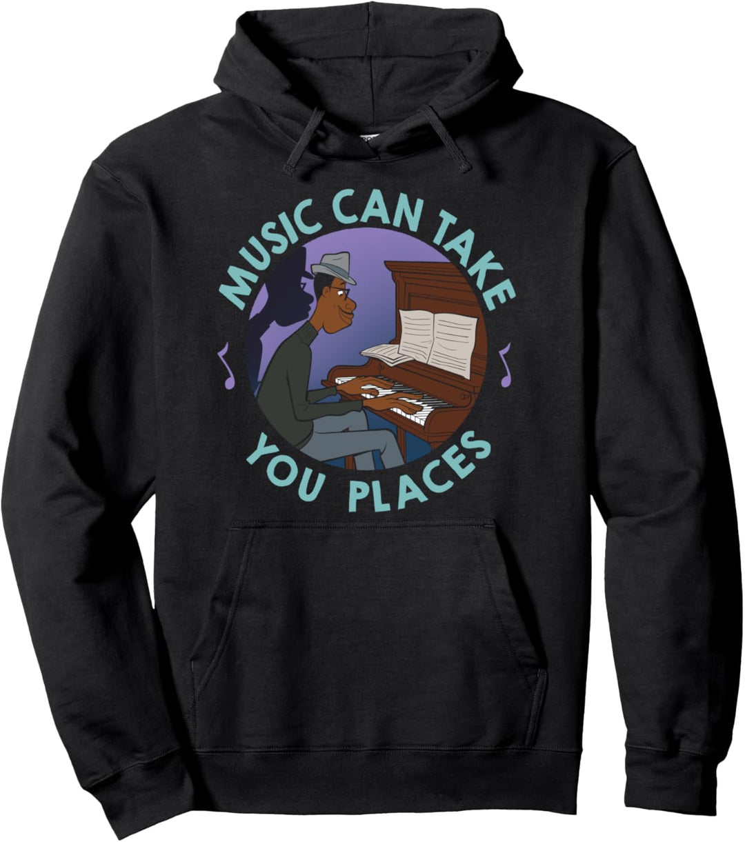 Disney Pixar Soul Joe Music Can Take You Places Pullover Hoodie