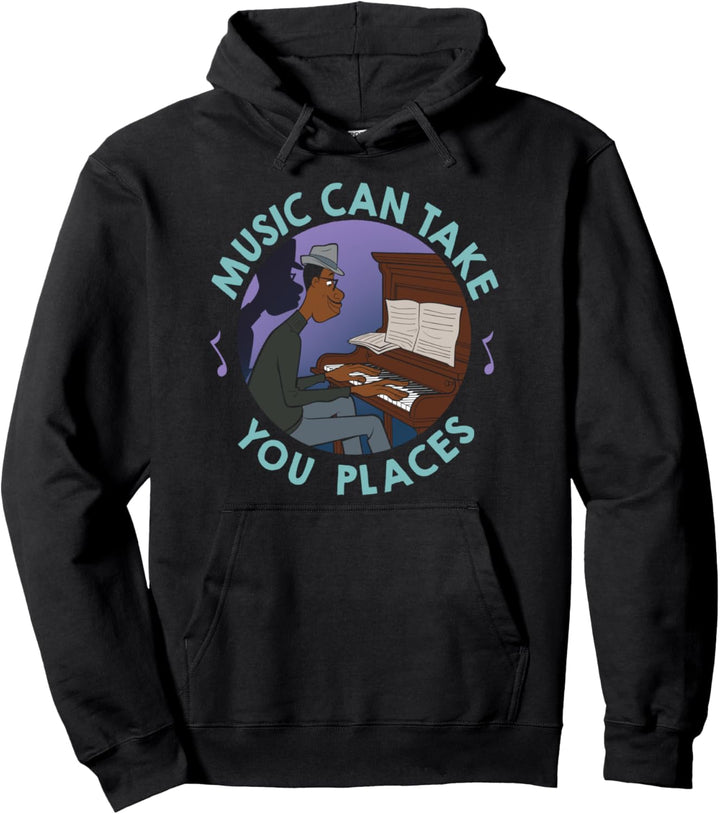 Disney Pixar Soul Joe Music Can Take You Places Pullover Hoodie