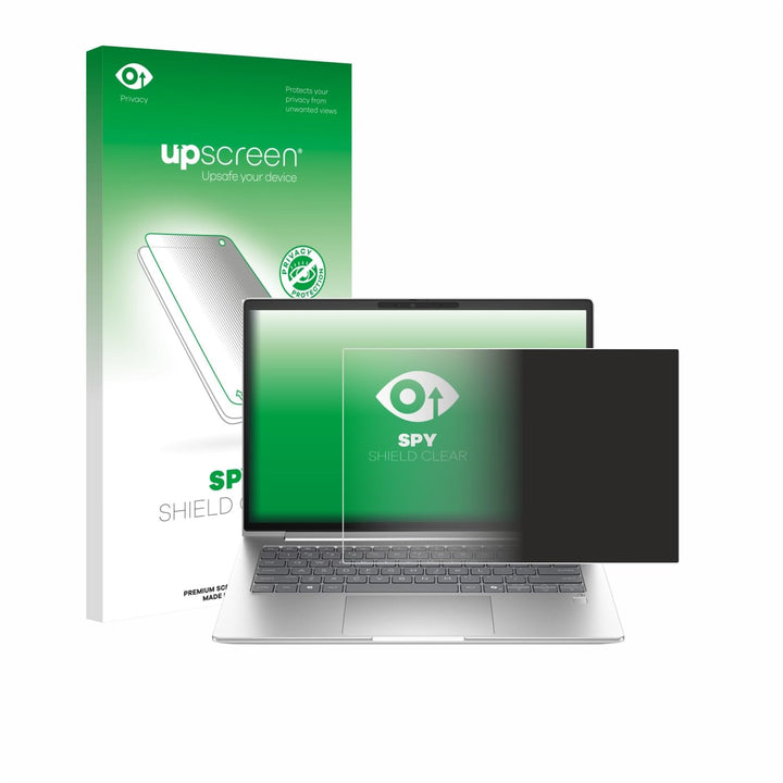 upscreen Anti-Spy Blickschutzfolie für HP EliteBook 6 G1a 14" Made in Germany, Privacy Screen Displa