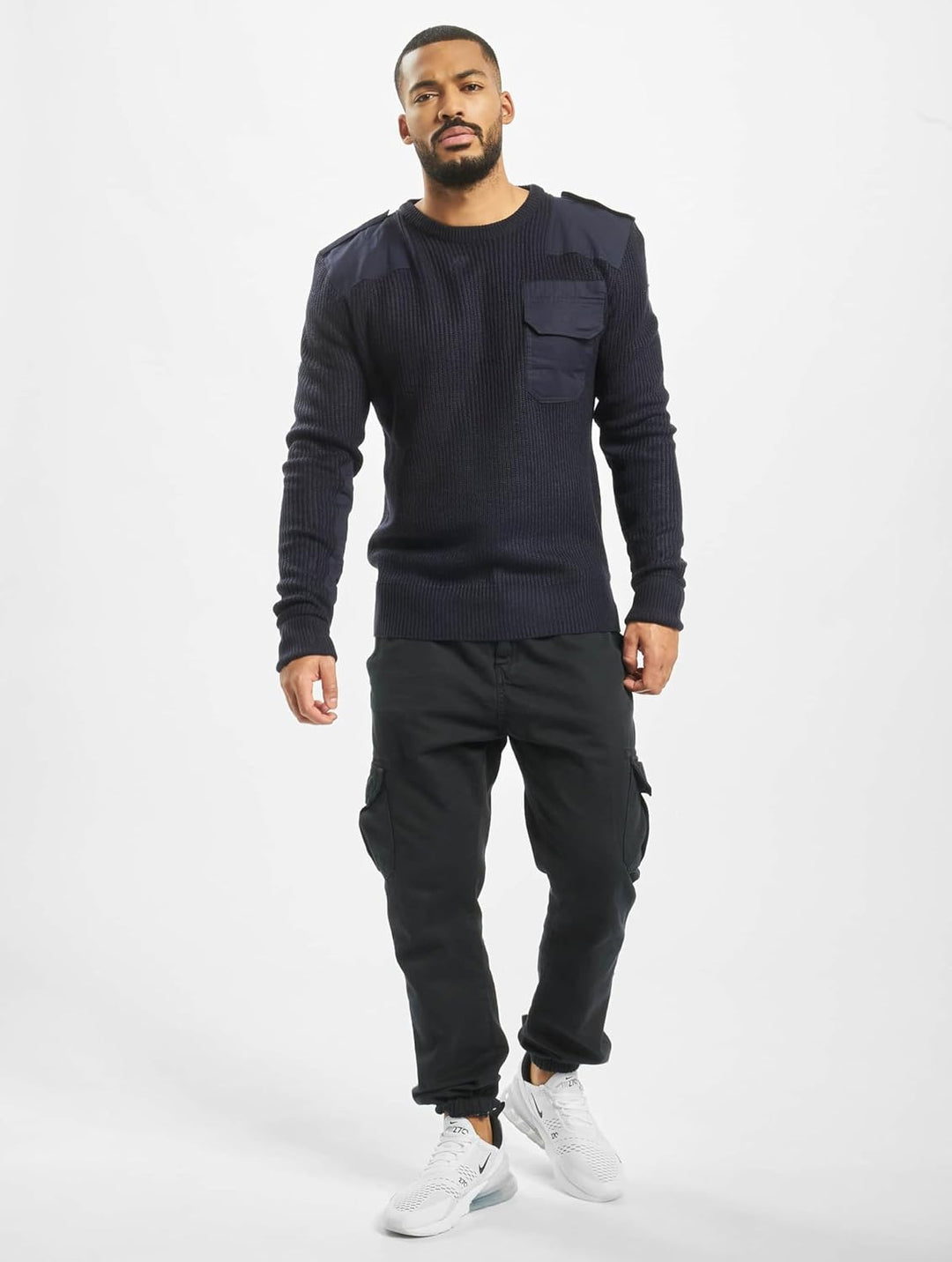 Brandit BW-Pullover, S Navy