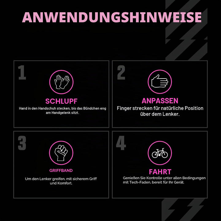 Muc-Off, Soft Goods Guanti MTB, Fahrradhandschuhe, Bolzen, L, Unisex Adult. Bolzen L, Bolzen L