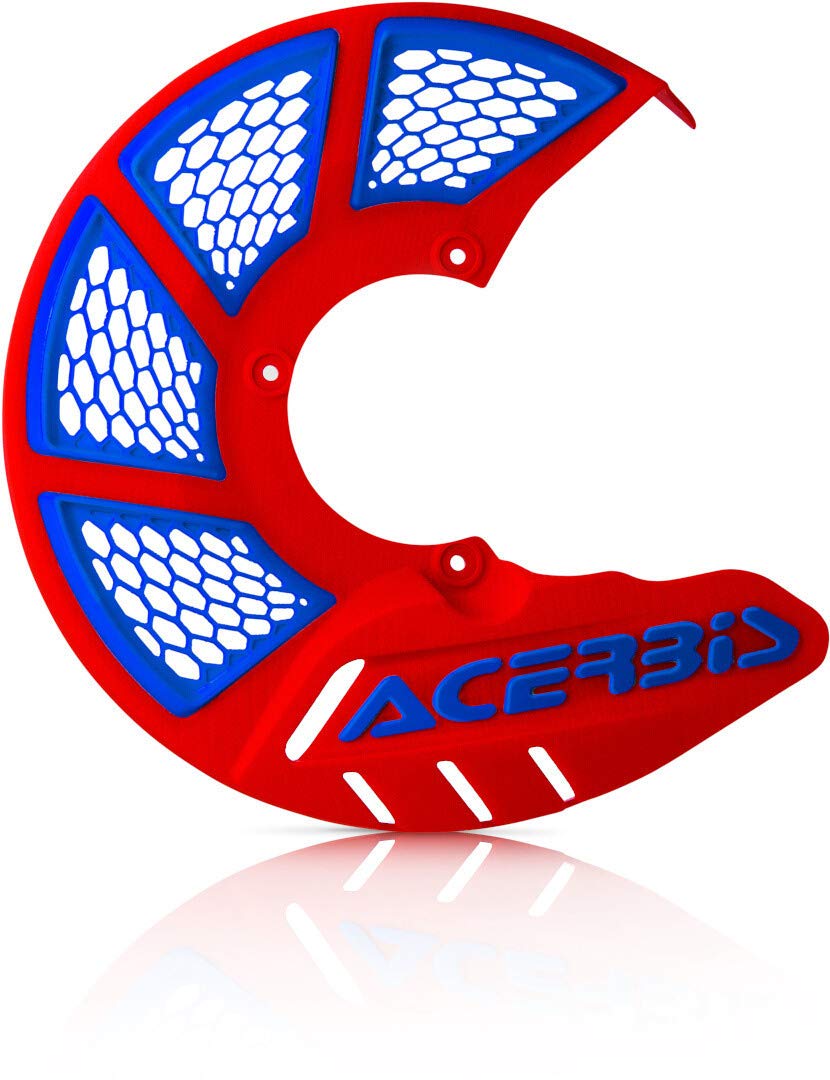 Acerbis 0021846.344 Scheibenabdeckung vorne X-Brake Vented Blau, Rot/Blau