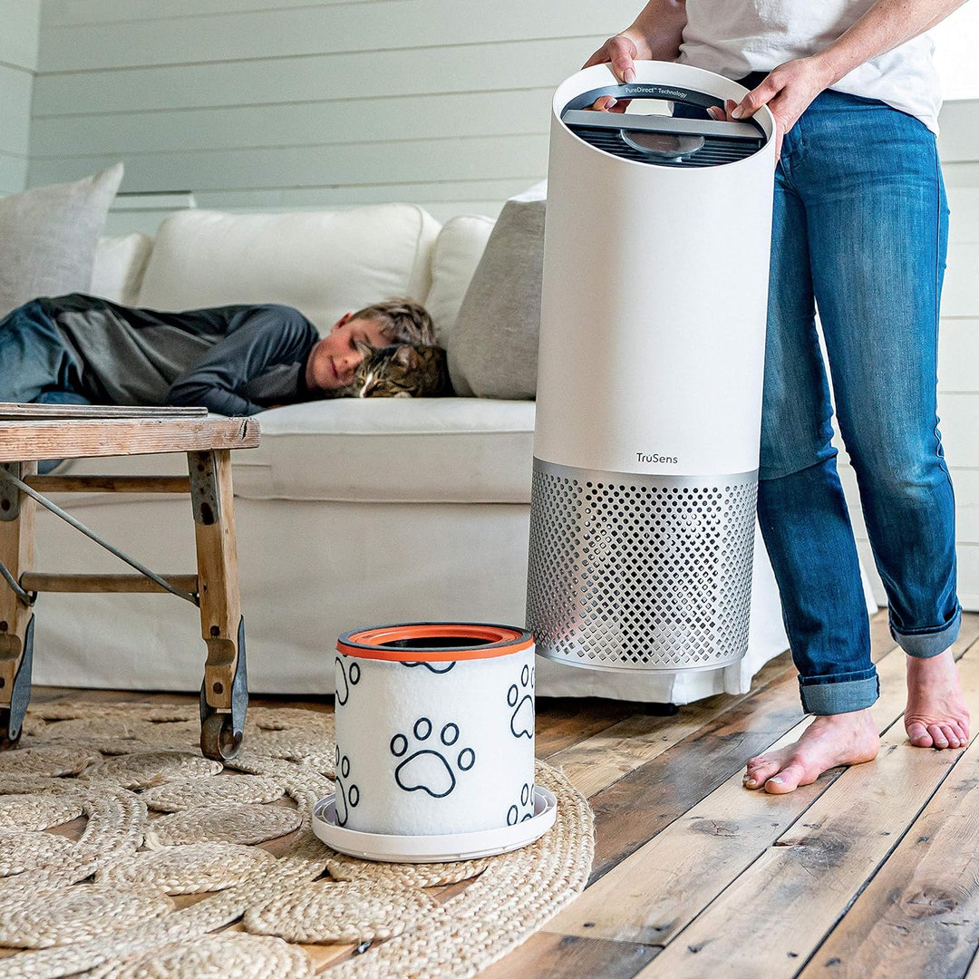 Leitz TruSens Haustier Ersatz-Aktivkohlefilter für Leitz TruSens Z-3000/Z-3500 Luftreiniger, Beseiti