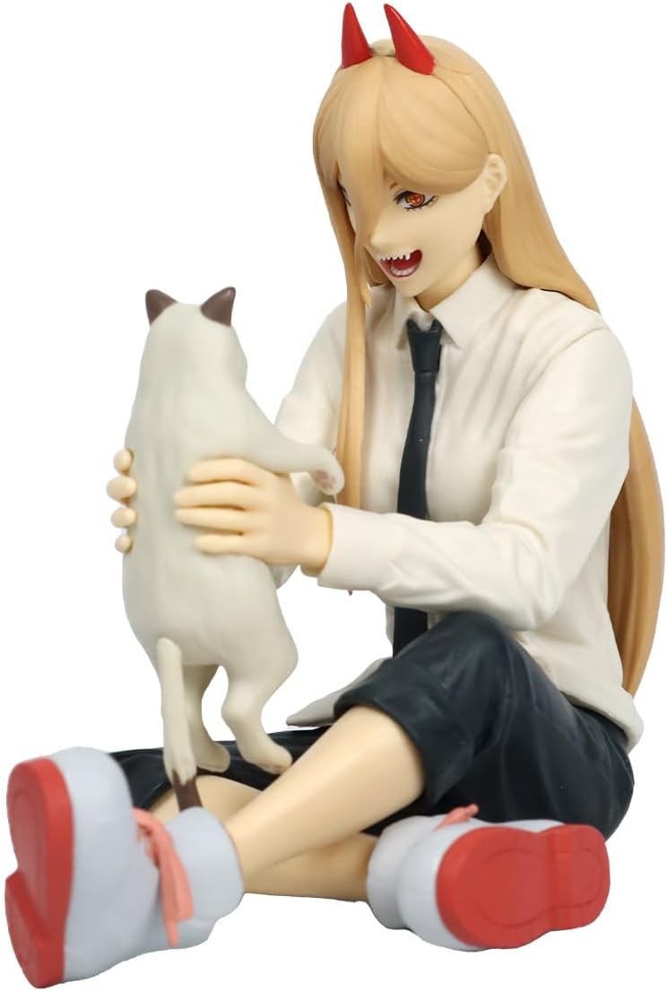Banpresto Kettensägenmann – Power & Nyako – Figur Break Time 9 cm