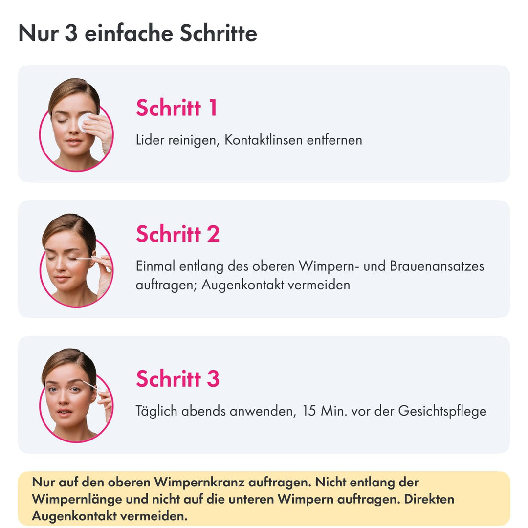 Toplash XL Wimpern- und Augenbrauen-Booster - Wachstumsserum mit Wimpern- und Augenbrauenverstärker