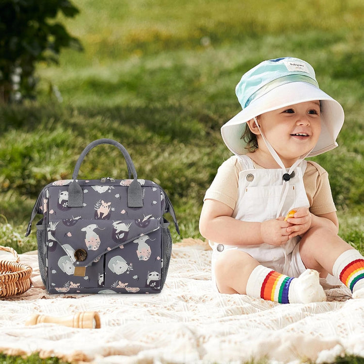 Wickeltaschen – grosse Wickeltasche mit mehreren Fächern – geteilte grosse Reise-Wickeltasche, multi