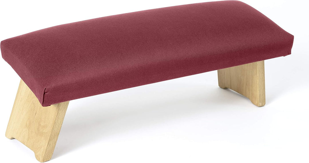Lotuscrafts Meditationsbank Klappbar Dharma mit Gepolsterter Sitzfläche - Made in Europe - Yoga Hock