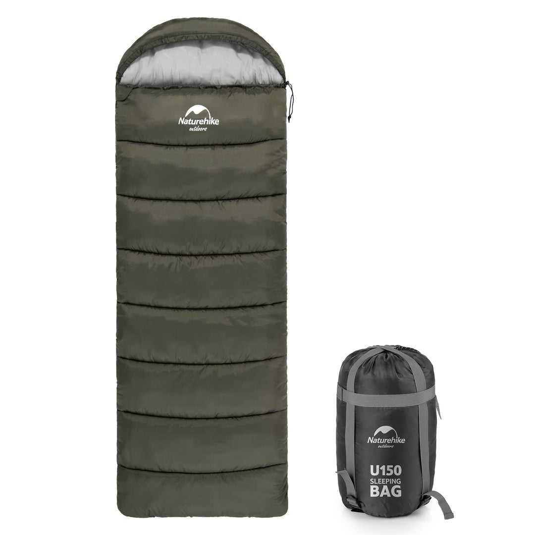 Naturehike Schlafsack mit Kapuze Deckenschlafsack für Camping, Leicht & Bequem, Ideal für Outdoor-Ab