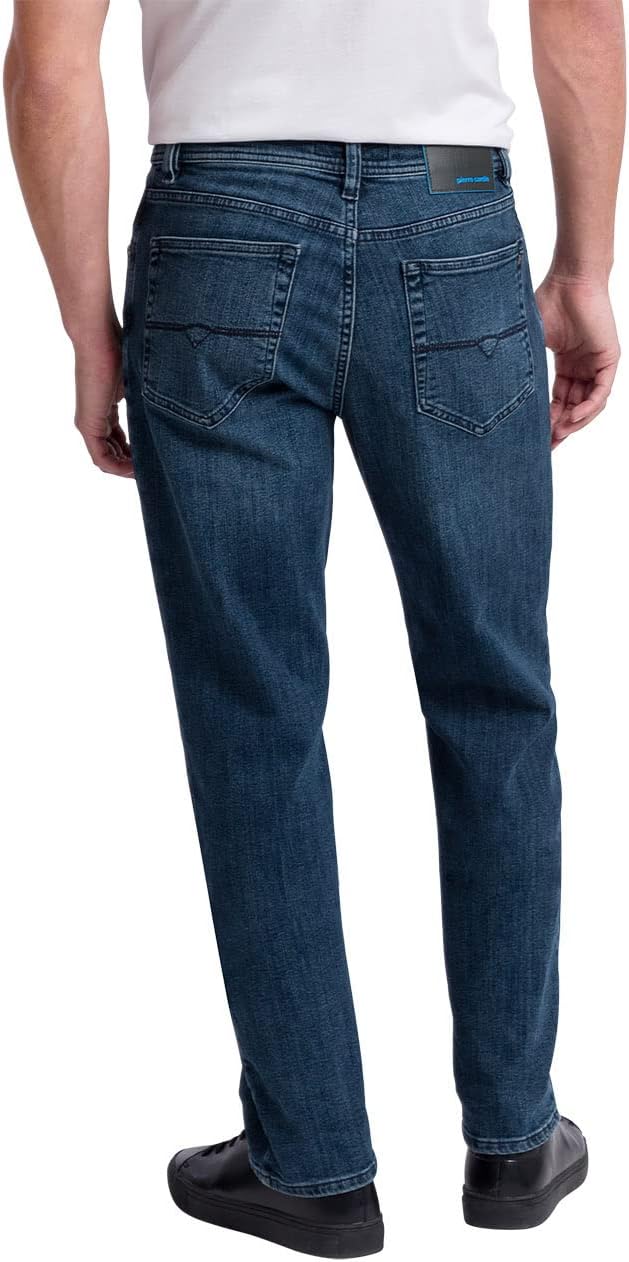 Pierre Cardin Herren Jeans 5-pocket Dijon Blau 32W / 34L Light Blue Used Buffies, 32W / 34L Light Bl