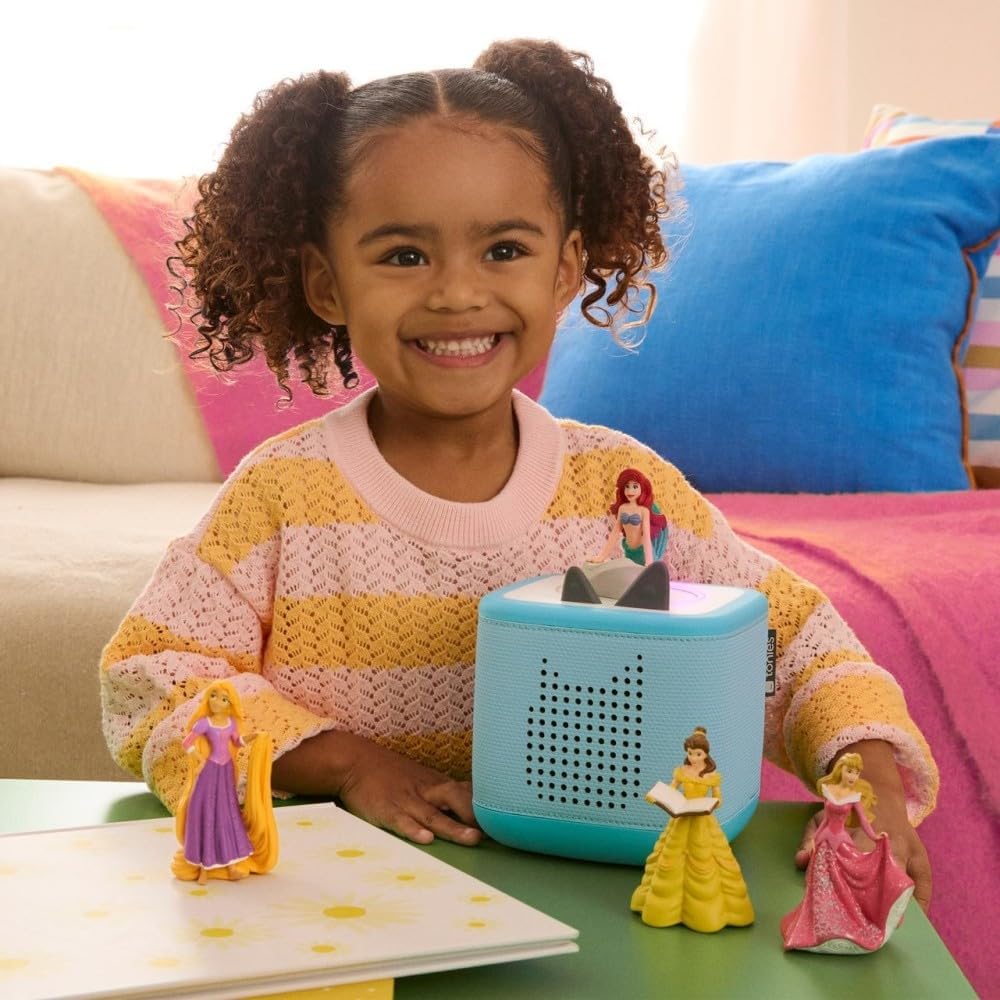 tonies Toniebox 2 Bundle Incl. 6 Disney Heldinnen ELSA, Ariel, Vaiana, Encanto, Anna, Schneewittchen