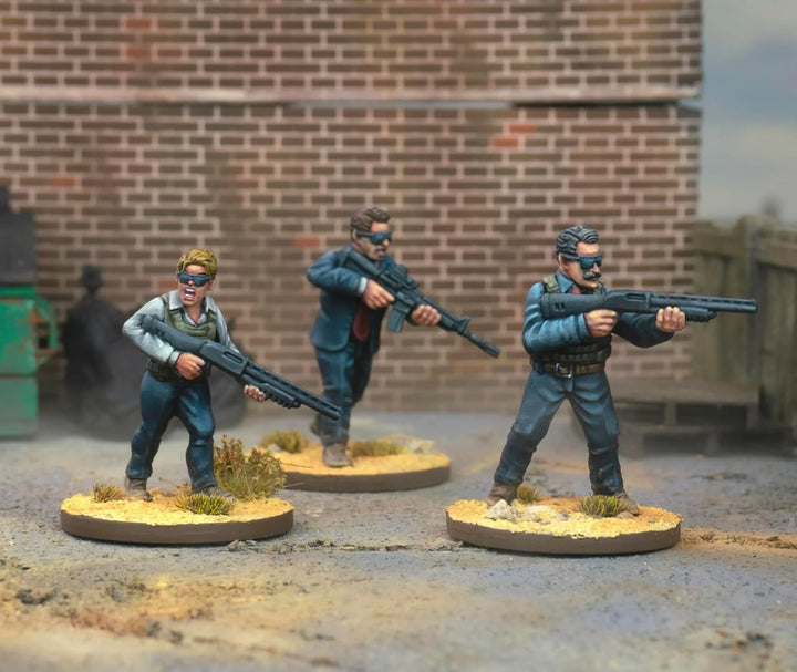 Wargames Atlantic, Pulp Adventure - Agents, 28 mm Hartplastik-Figuren