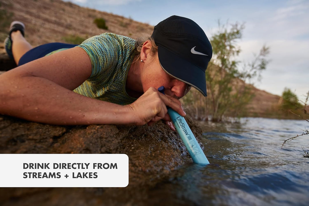 LifeStraw® Personal - Persönlicher Wasserfilter, Blau Blau LifeStraw Wasserfilter 'Personal' Single,