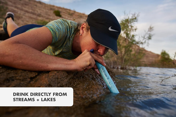 LifeStraw® Personal - Persönlicher Wasserfilter, Blau Blau LifeStraw Wasserfilter 'Personal' Single,