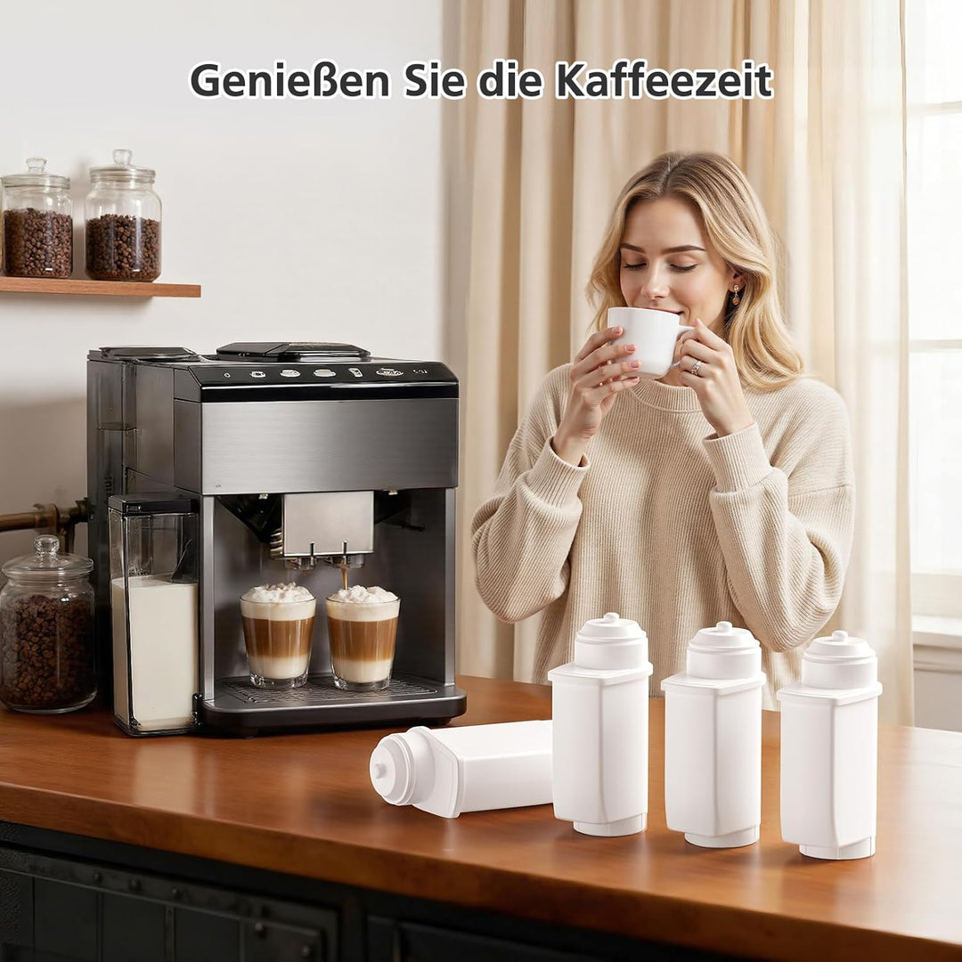 8 Stück Ersatzwasserfilter für Siemens® EQ Series, EQ5 EQ6 EQ7 EQ9 S500 S700 S900 EQ500, Wasserfilte