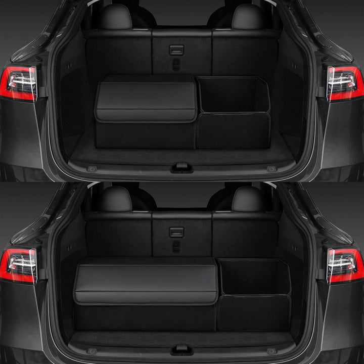 sunshine sky Auto Kofferraum wasserdicht, verschleissfest, faltbare Leder Aufbewahrungsbox, SUV Limo