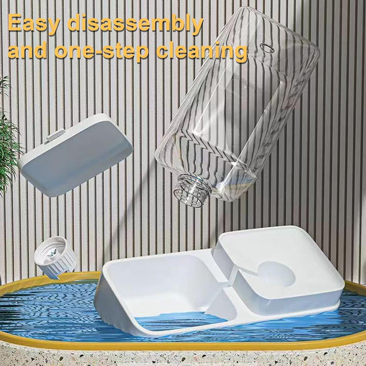 2Stk Automatisches Futter- Und Wasserspender Für Hunde, Katzen - Automatischer Futterspender Katze |