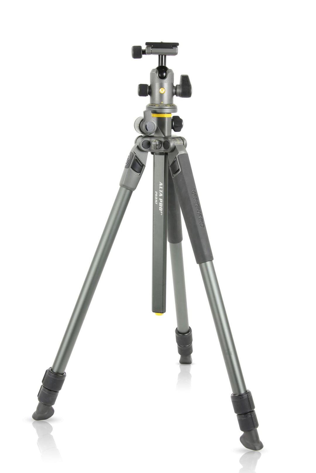 Vanguard Alta Pro 2+ 263AB 100 - Stativ mit Kugelkopf mit umklappbarer Mittelsäule, Kugel