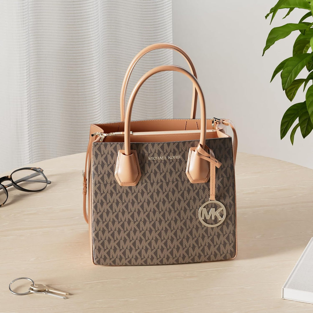Michael Kors Damen Mercer Schulranzen Braun, Braun