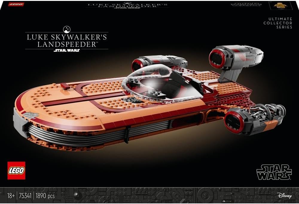 LEGO Star Wars 75341 Le Landspeeder de Luke Skywalker, Maquette de Vaisseau Spatial, Adultes, Ultima