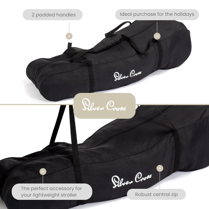 Silver Cross | Universal Kinderwagentasche | Kinderwagen Organizer Tasche | Reisetasche | Kinderwage