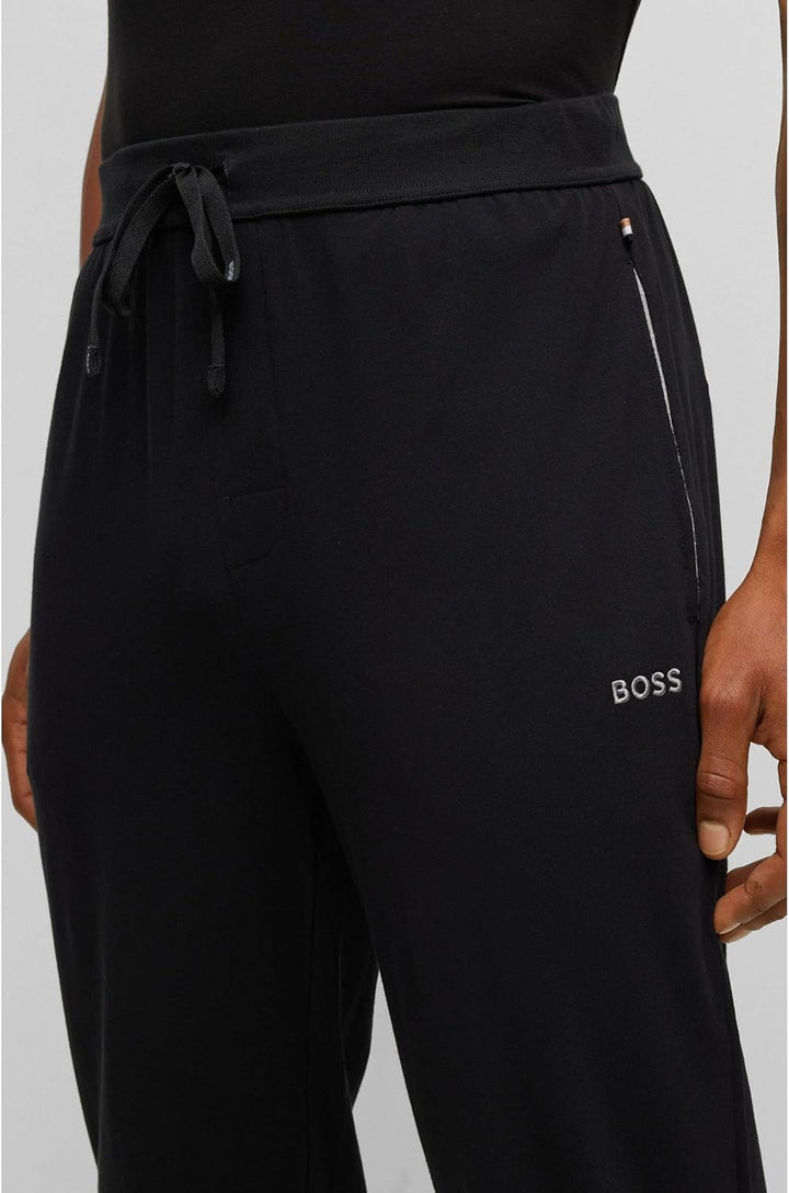 BOSS Herren Jogginghose Freizeithose Homewear Loungewear Mix&Match Pants Freizeithose S -001 Black,