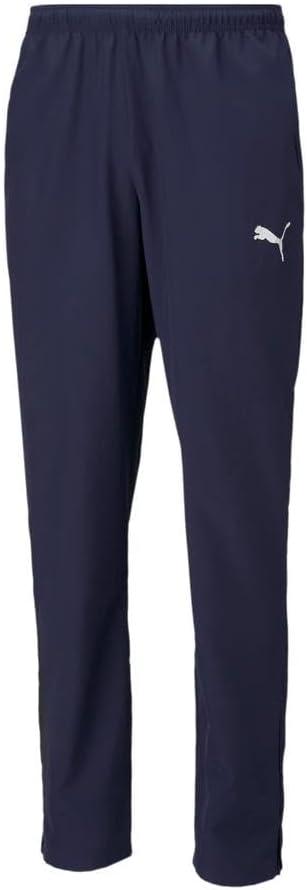 PUMA Herren Teamrise Sideline Pants, Peacoat-puma White, L EU
