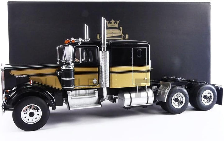 ROAD KINGS RK180121BK Miniaturauto aus der Sammlung, Schwarz/Gold