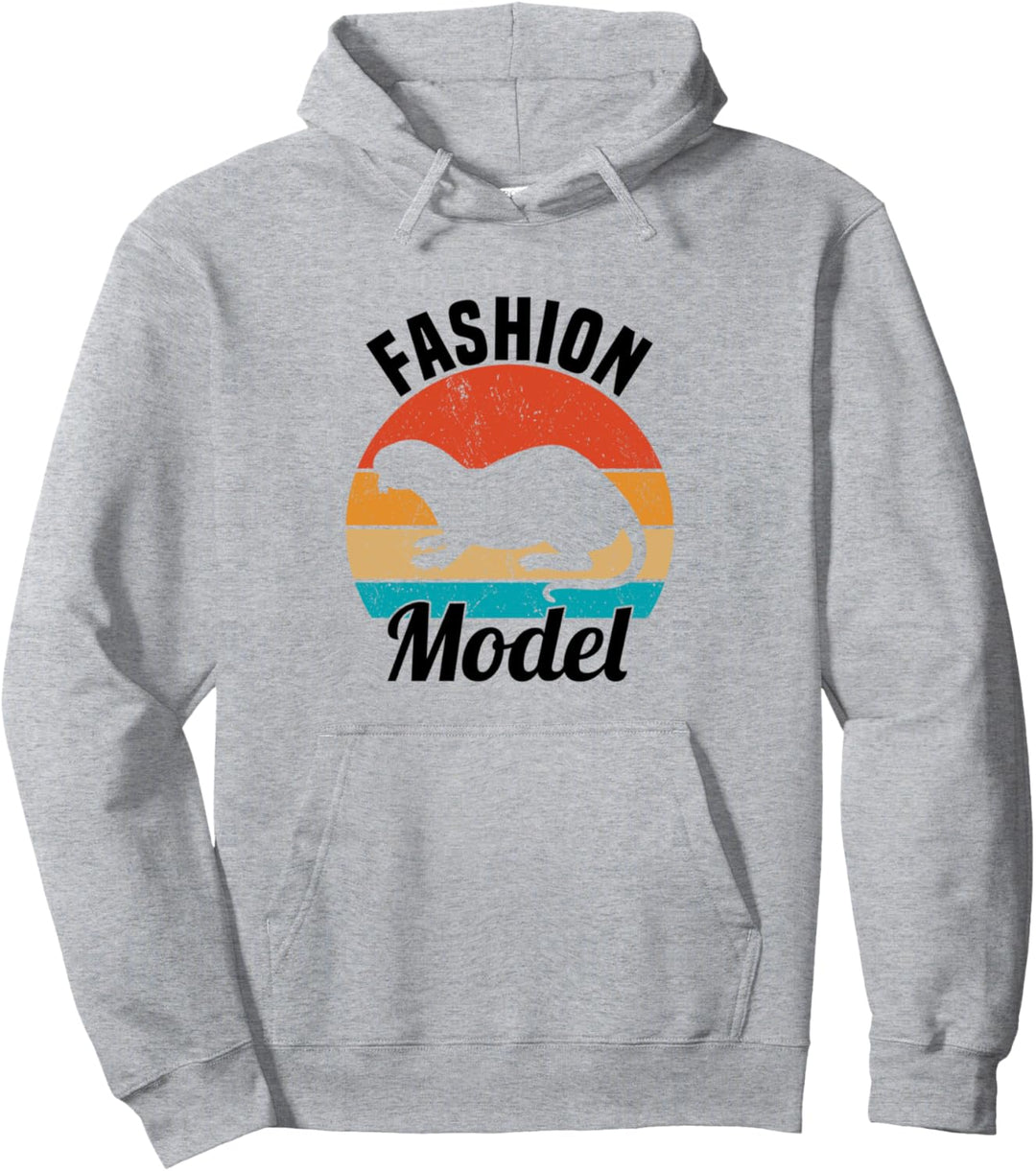 Nacktmull Ratte Nagetier Pullover Hoodie
