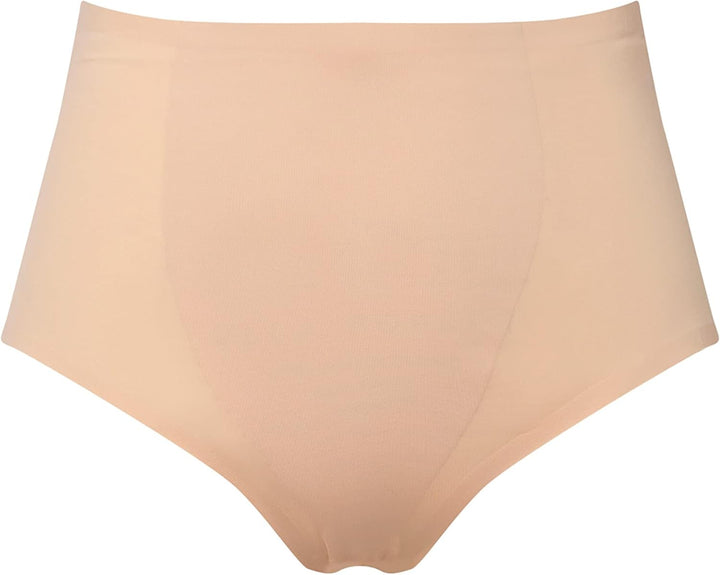 Ulla Popken Damen Miederhose, Bodyforming-Einsatz, High Waist, Shapewear Unterwäsche 62-64 Champagne