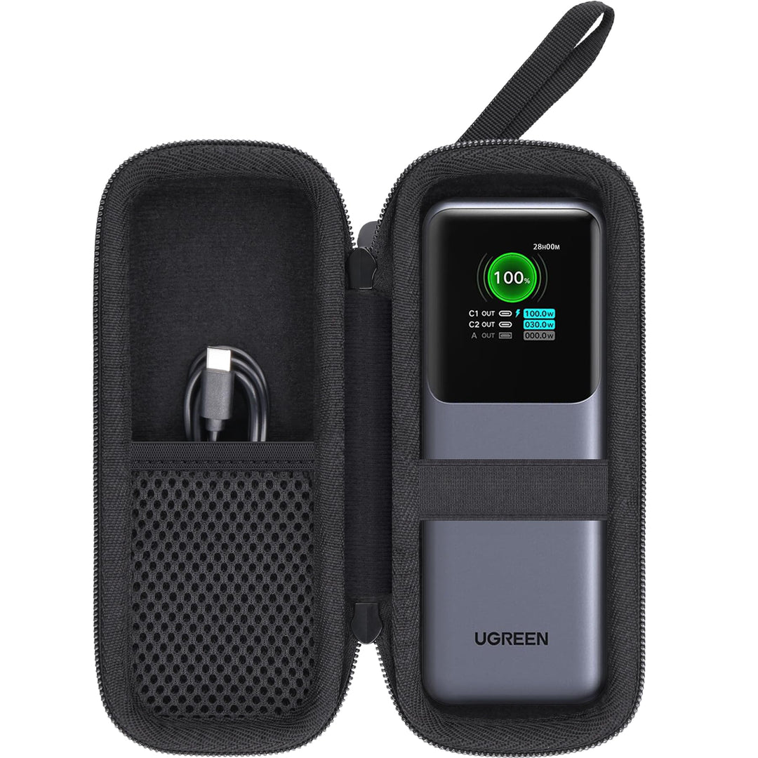 Aenllosi für UGREEN Nexode Power Bank 25000 mAh 200 W tragbares Laptop-Ladegerät, Hartschalen-Reises