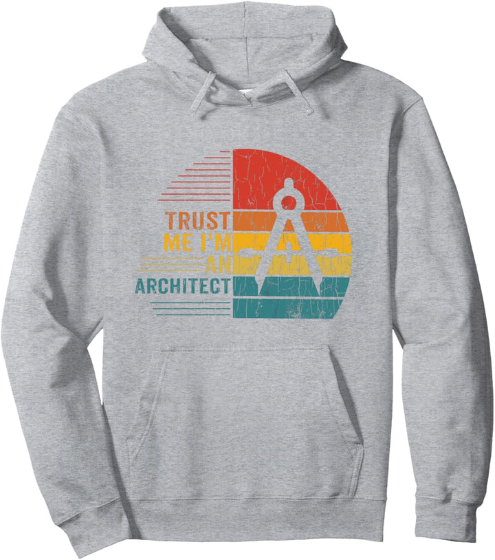 Vertrauen Ich bin ein Architekt Architekturgrafik Pullover Hoodie