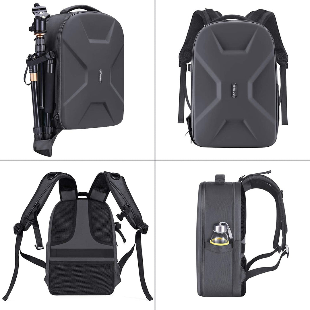 MOSISO Kamera Rucksack, DSLR/SLR/Spiegellose Fotografie Kameratasche 15-16 Zoll Wasserdichte Hartsch