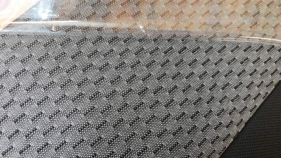 Settiva Vordersitzbezüge für Bus, 1+2 Set mit 2 Beifahrersitzen, Schwarz