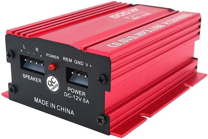 MA150 12V Mini 2CH HiFi-Stereo-Auto-Leistungsverstärker MP3-Audio-Lautsprecher mit USB