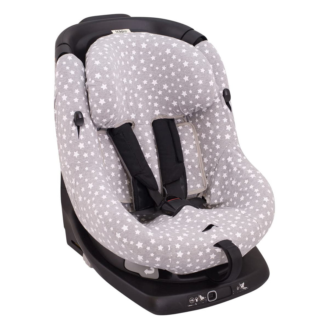 JYOKO Kids Bezug kompatibel mit BébéConfort AxissFix (White Star), White Star