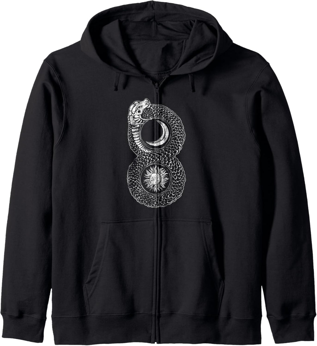 Ouroboros - Snake Eating Tail Blackcraft Geschenk Kapuzenjacke