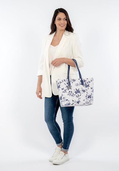 Tamaris Shopper Anastasia Flower 32414 Damen Handtaschen Floral flower 988 Einheitsgrösse, Einheitsg