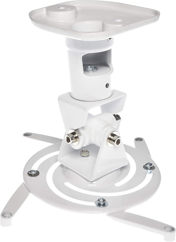 Amer AMRP100 Projektorhalterung Deckenhalterung Weiss (180 °, 360 °, 0 – 180 °, 170 mm, 218 mm, 170
