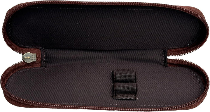 Anders Stifteetui Leder German Design Federmappe Lederetui (Braun, S) Braun S, Braun S